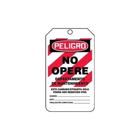 Accuform RP-Plastic, 3-7/8 in Width, 3/8 in Height, , 25 PK SHMLT401PTP